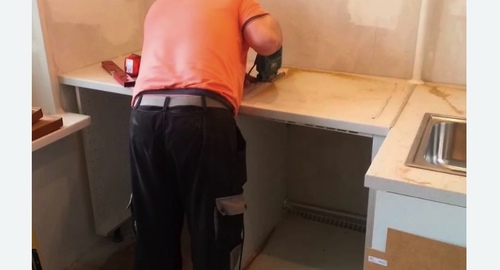 Сборка кухонного гарнитура. Войковская